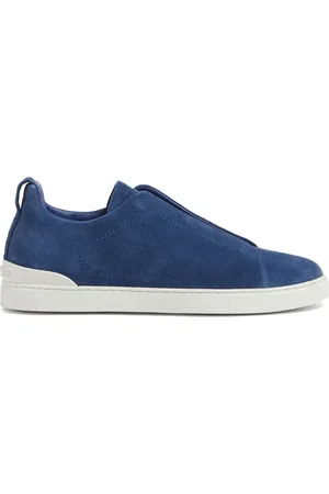 Ermenegildo Zegna Triple Stitch??? suede sneakers