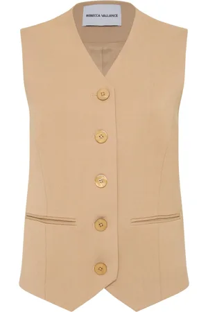 Rebecca Vallance Devin button-down vest