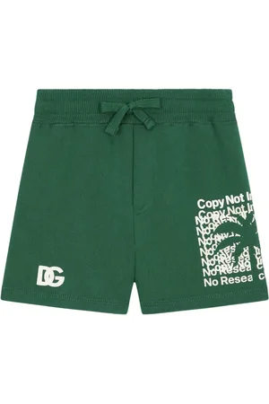 Dolce & Gabbana Logo-print cotton shorts