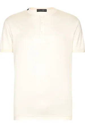 Dolce & Gabbana Round-neck silk T-shirt