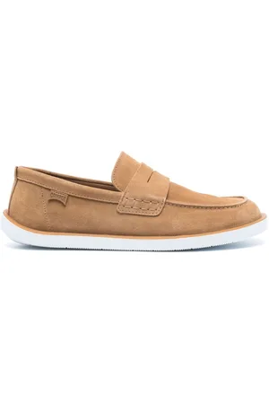 Camper Wagon suede loafers
