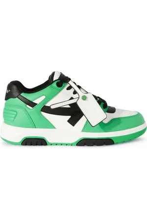 OFF-WHITE Out Of Office leather sneakers