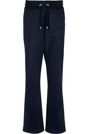 Balmain 70s Flare Track Pants in Blue