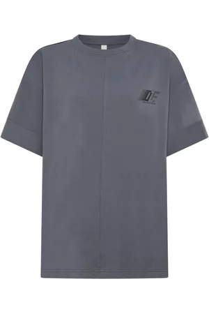 DION LEE Logo-print cotton T-shirt