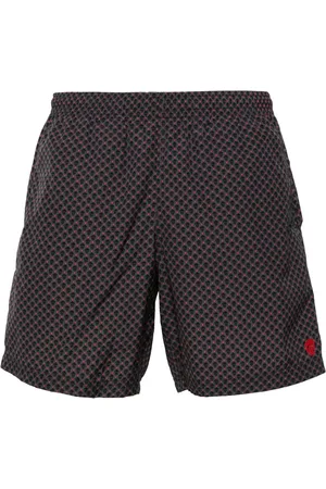 Alexander McQueen Skull-print swim shorts