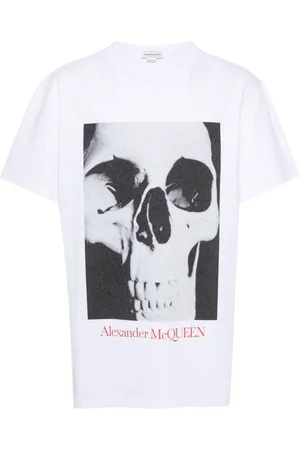 Alexander McQueen Skull-print cotton T-shirt