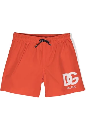 Dolce & Gabbana Logo-print swim shorts