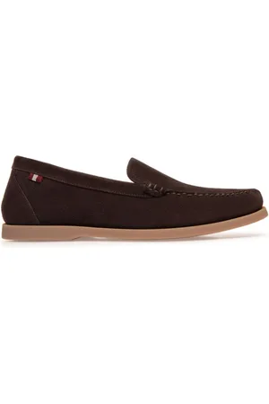 Bally Nelson Loafer in Suede Leather wide foot morphology
