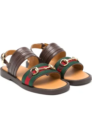 Gucci Horsebit Web sandals