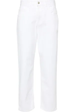 Moncler High-rise cropped jeans