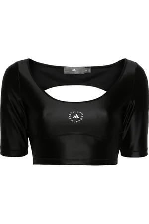 adidas Logo-print crop top