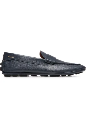 Bally Kerbs Driver in Grained Leather wide foot morphology