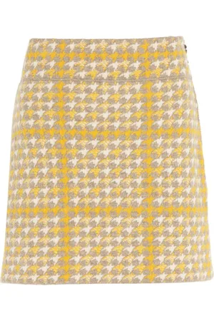 Barrie Cashmere-blend miniskirt