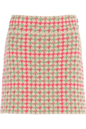 Barrie Cashmere-blend miniskirt