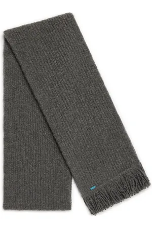 Alanui A Finest ribbed fringed scarf
