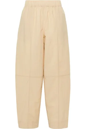 Ganni Curve tapered-leg trousers