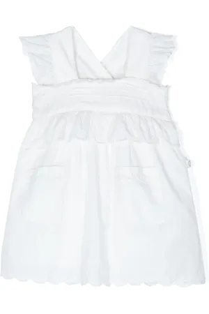 Stella McCartney Broderie-anglaise cotton dress