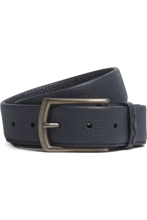Ermenegildo Zegna Leather buckle-fastening belt