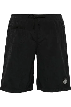 Stone Island Compass-appliqué ECONYL® swim shorts