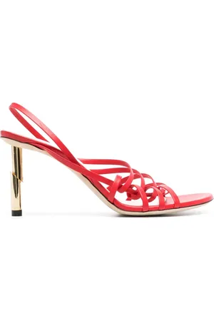 Lanvin Sequence 70mm leather sandals