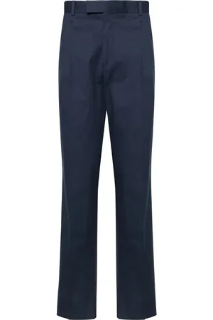 Ermenegildo Zegna Stretch-cotton tapered-leg trousers