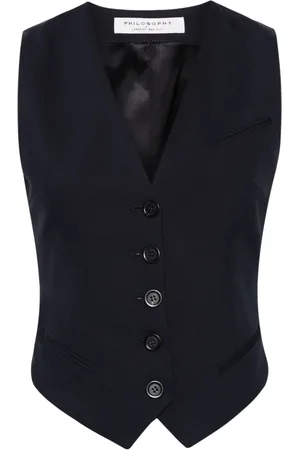 Serafini Interlock-weave waistcoat