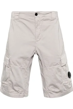 C.P. Company Logo-appliqué shorts