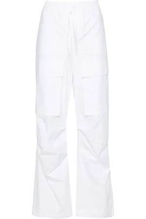 P.A.R.O.S.H. Straight-leg cotton cargo trousers