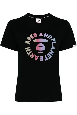 A Bathing Ape Logo-print cotton T-shirt