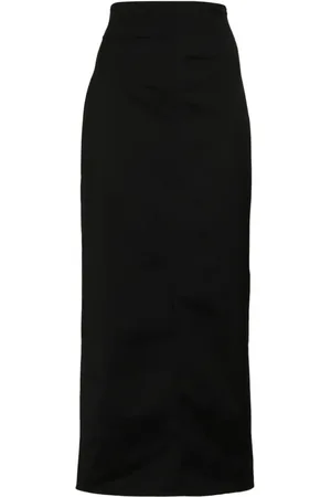 Serafini Slit-detail skirt