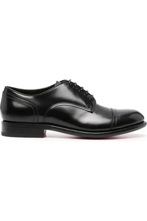 santoni Patent leather Oxford shoes