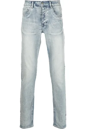 KSUBI Punk straight-leg denim jeans