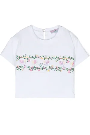 Chiara Ferragni Eyelike-motif cotton T-shirt