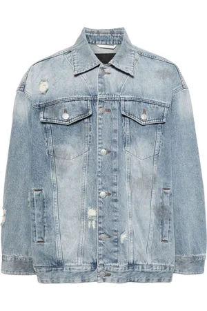 CROQUIS Ripped denim jacket