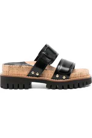 Dorothee Schumacher 60mm double-strap leather sandals