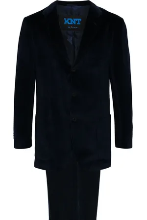 Kiton Single-breasted corduroy suit