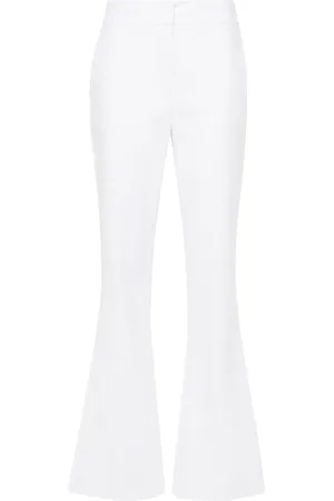GENNY Twill flared trousers