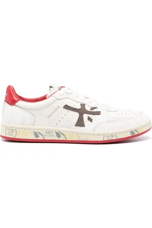 Premiata Clay low-top leather sneakers