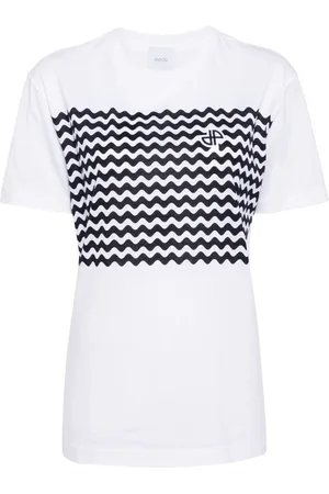 Patou Waves organic-cotton T-shirt