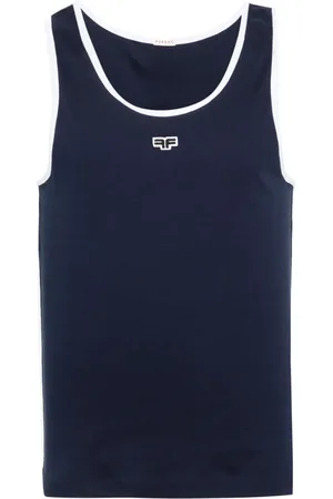Fursac Logo-patch tank top