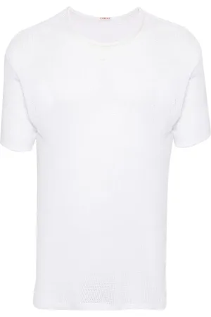 Fursac Open-knit T-shirt