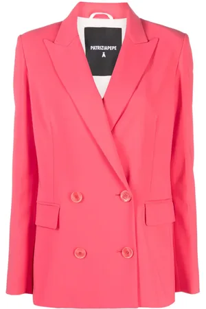Patrizia Pepe Essential double-breasted blazer