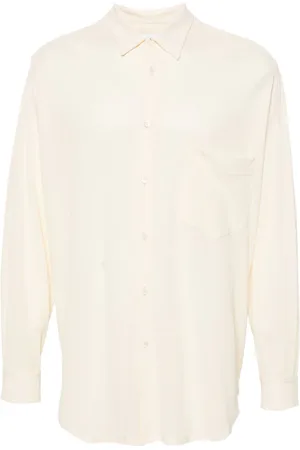 MAGLIANO Intimo log-sleeve ribbed shirt