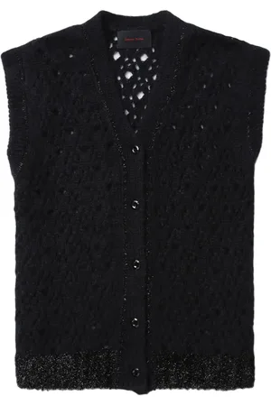 Simone Rocha Pointelle-knit cardigan