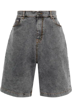 Etro Pegaso denim shorts