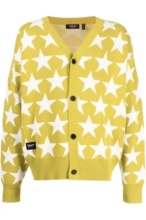 FIVE CM Star intarsia-knit cardigan
