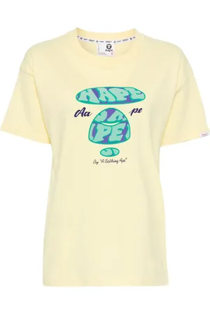 A Bathing Ape Logo-print cotton T-shirt