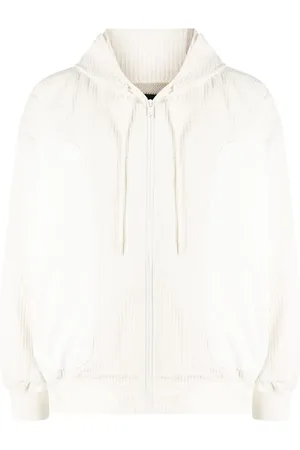 FIVE CM Panelled hooded jacket