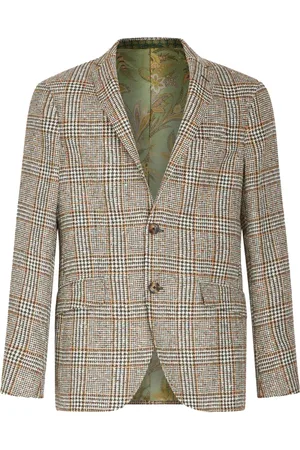 Etro Checked houndstooth blazer