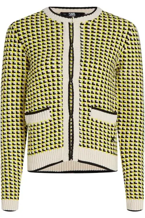Karl Lagerfeld Bouclé-knit cardigan